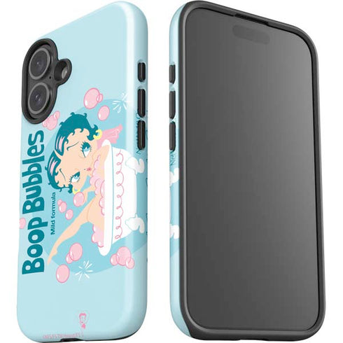 Betty Boop Bubbles iPhone 16 Plus Impact Case